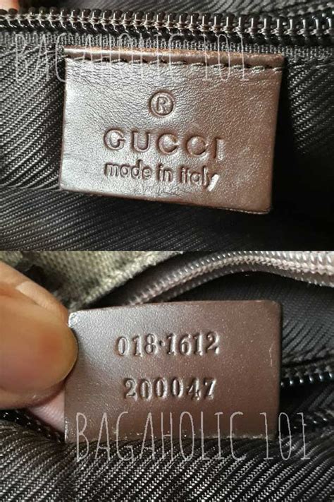 authentic Gucci serial number lookup